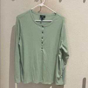 G.H. Bass & Co. Sage Long Sleeve Henley Top